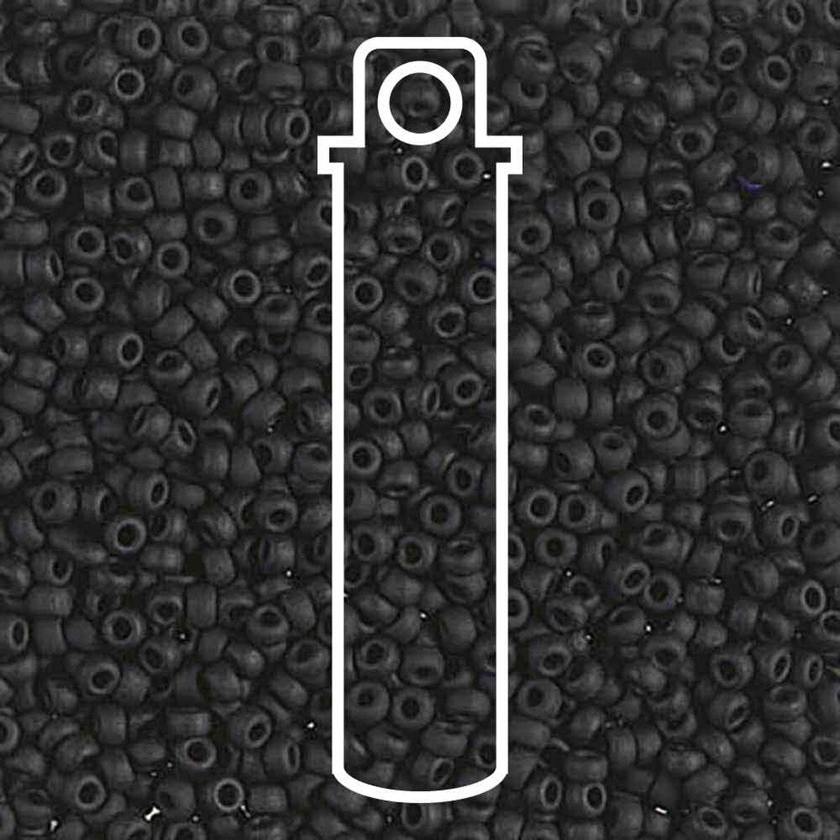 11/0 Miyuki Matte Black