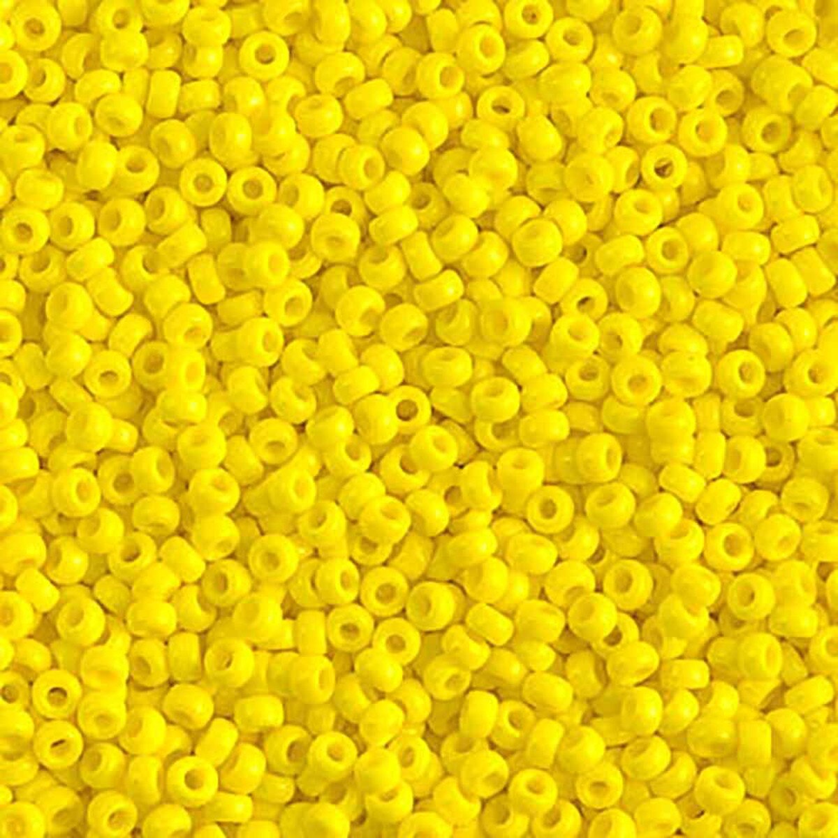 11/0 Miyuki Opaque Yellow