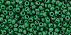 11/0 TOHO Seed Opaque Pine Green