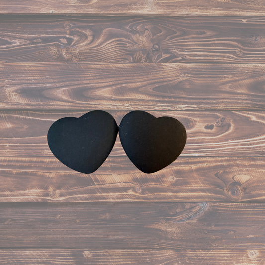 Black Hearts 23x27cm