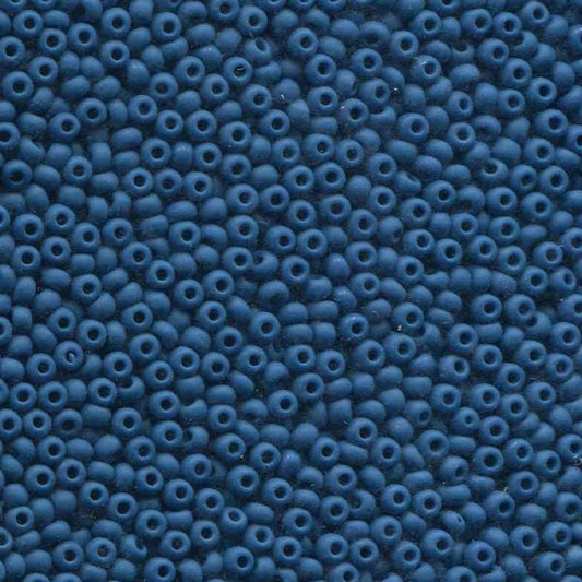 11/0 Preciosa OP Denim Matte