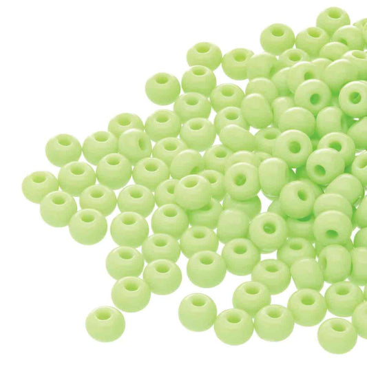 11/0 Preciosa Lime OP