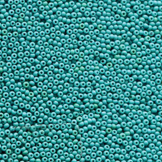 11/0 Preciosa Green Turquiose