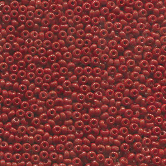 11/0 Preciosa Dark Red