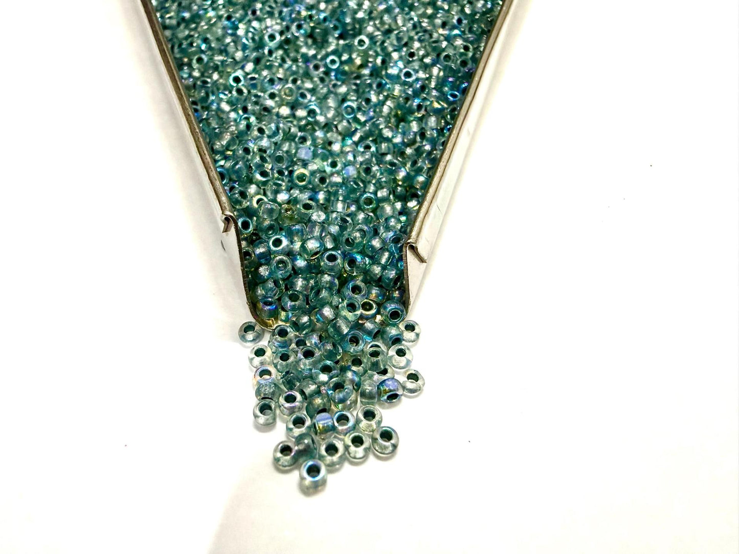 11/0 Pearl Lined AB *6 Colors to Choose From*