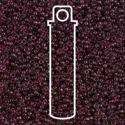 15/0 Miyuki Seed Dark Smoky Amethyst