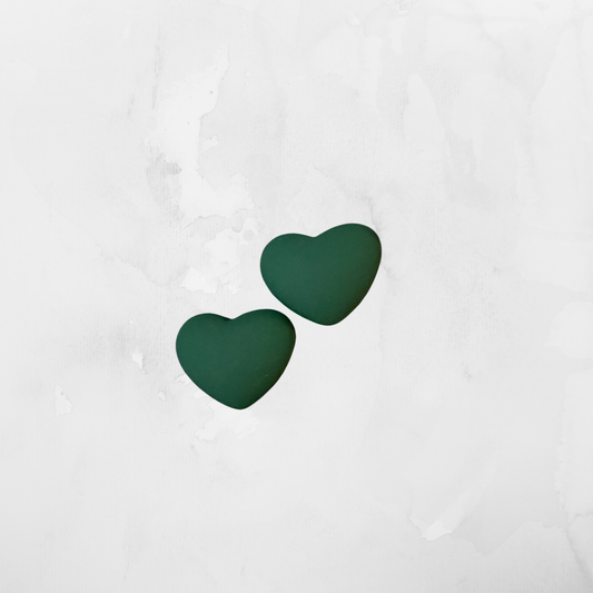 Green Hearts 17x22cm