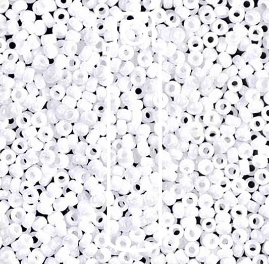 11/0 Opaque White