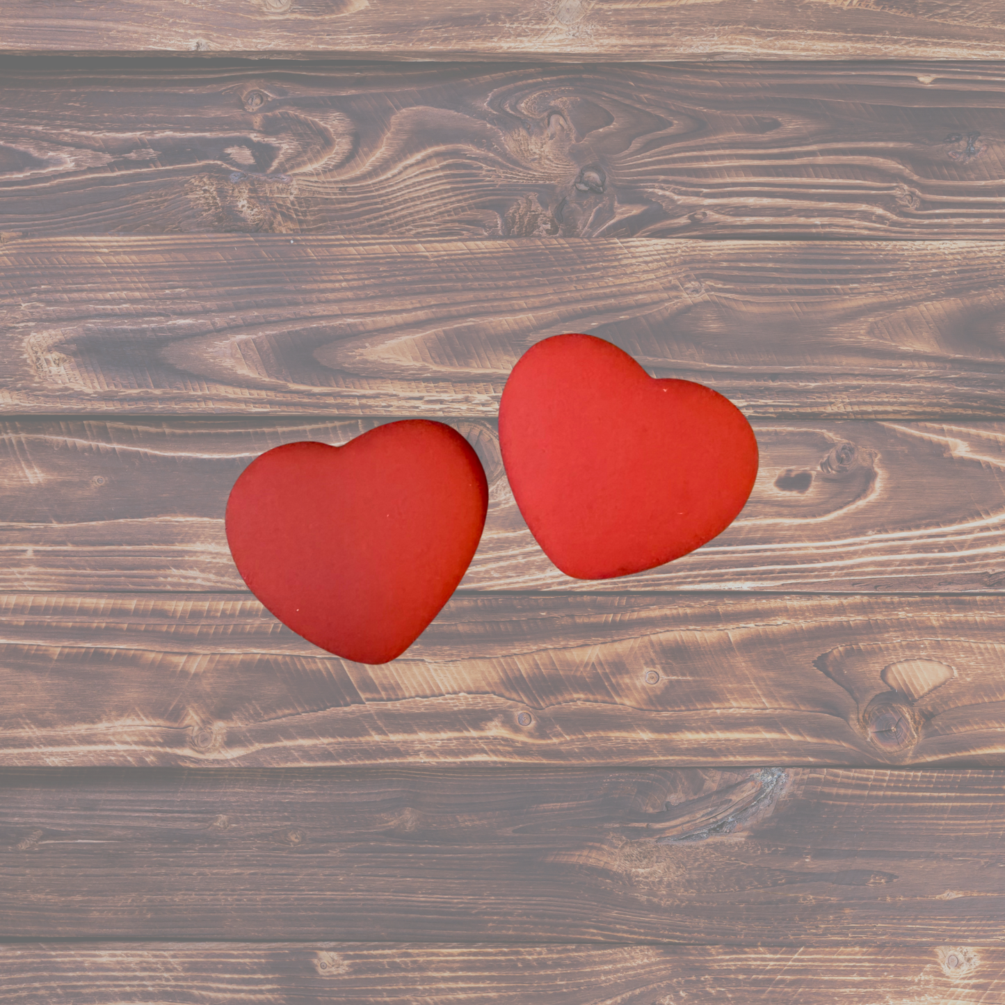 Terra Cotta Hearts 23x27cm