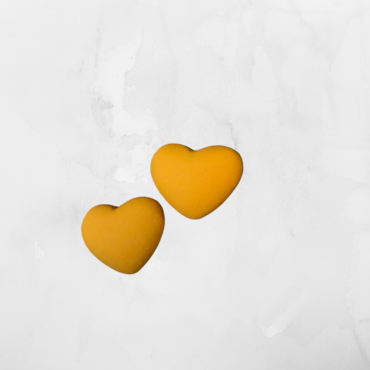 Yellow Hearts 17x22cm